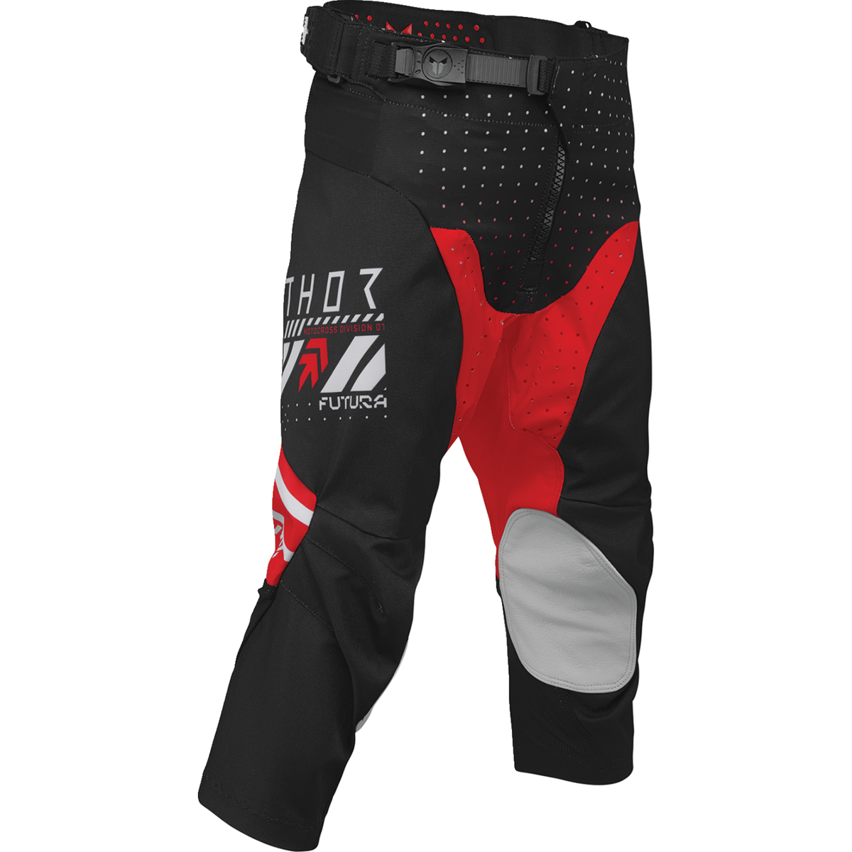 THOR Youth Launchmode Futura Pants - Black/Red - US 28 2903-2608