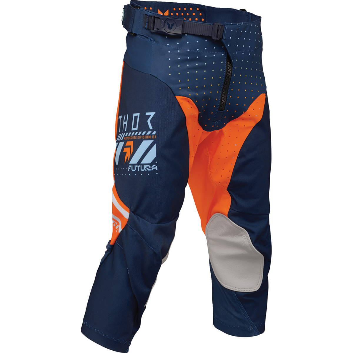 THOR Youth Launchmode Futura Pants - Navy/Orange - US 20 2903-2610