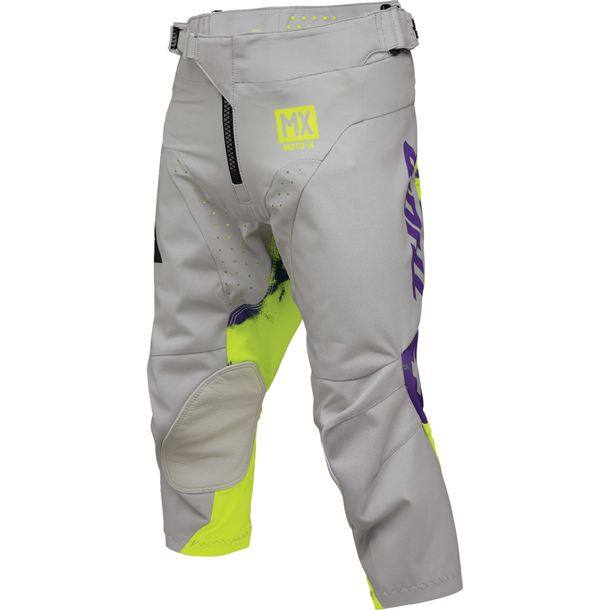 THOR Youth Launchmode Bleach Pants - Gray/Acid - US 26 2903-2619