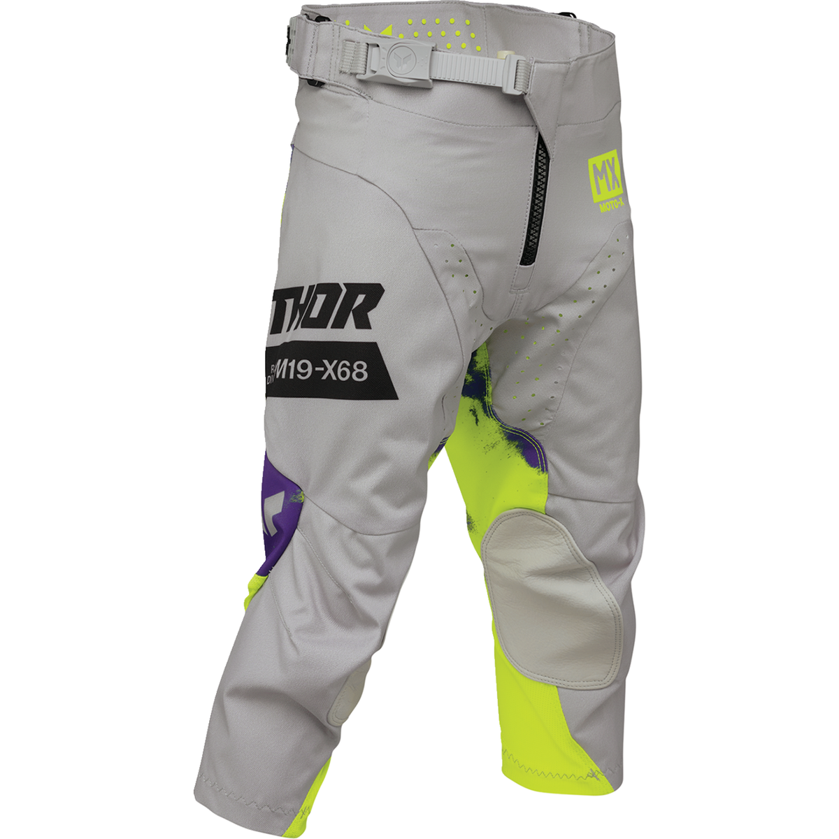 THOR Youth Launchmode Bleach Pants - Gray/Acid - US 26 2903-2619