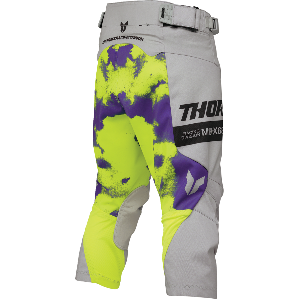 THOR Youth Launchmode Bleach Pants - Gray/Acid - US 26 2903-2619