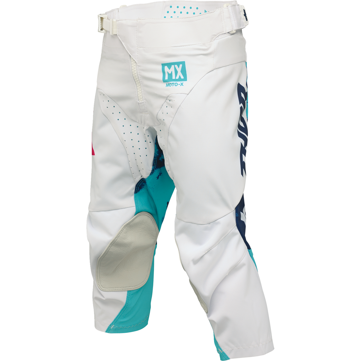 THOR Youth Launchmode Bleach Pants - White/Aqua - US 22 2903-2623