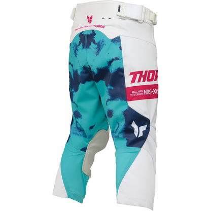 THOR Youth Launchmode Bleach Pants - White/Aqua - US 22 2903-2623