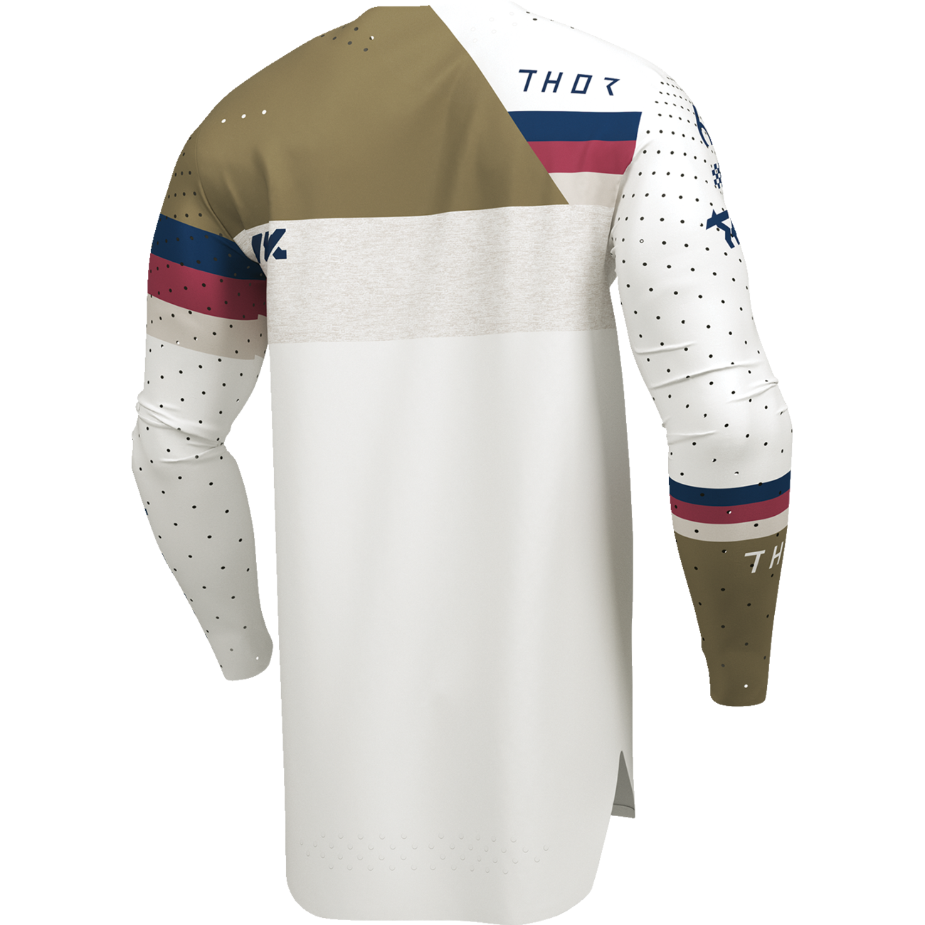 THOR Sportmode League Jersey - White/Copper - Large 2910-8366