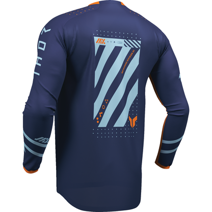 THOR Launchmode Futura Jersey - Navy/Orange - 3XL 2910-8429