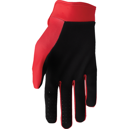 THOR Youth Launchmode Split Gloves - Red - XS 3332-1944