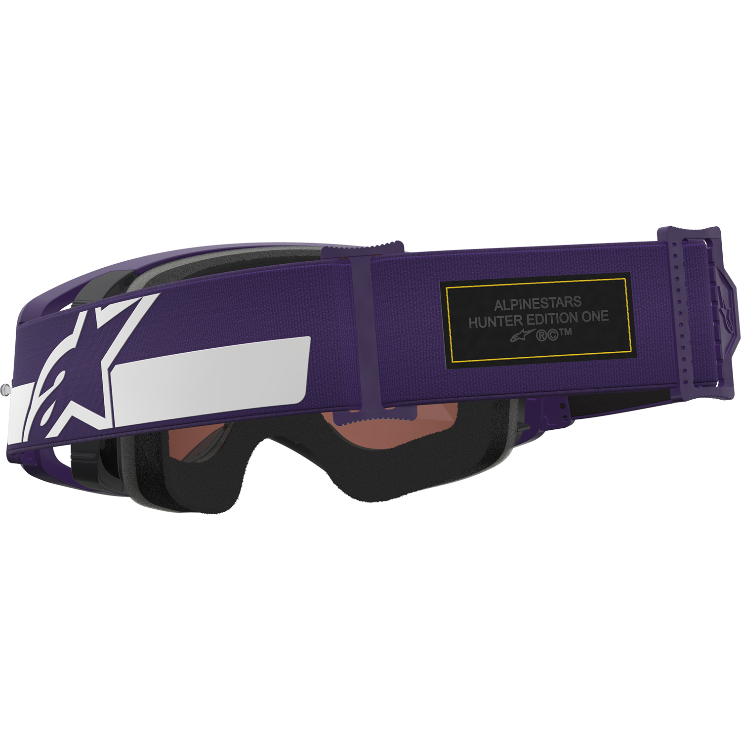 ALPINESTARS GOGGLES Supertech Goggle - Hunta 96 XXV - Purple/White - Silver Mirror Lens 5101226-3168