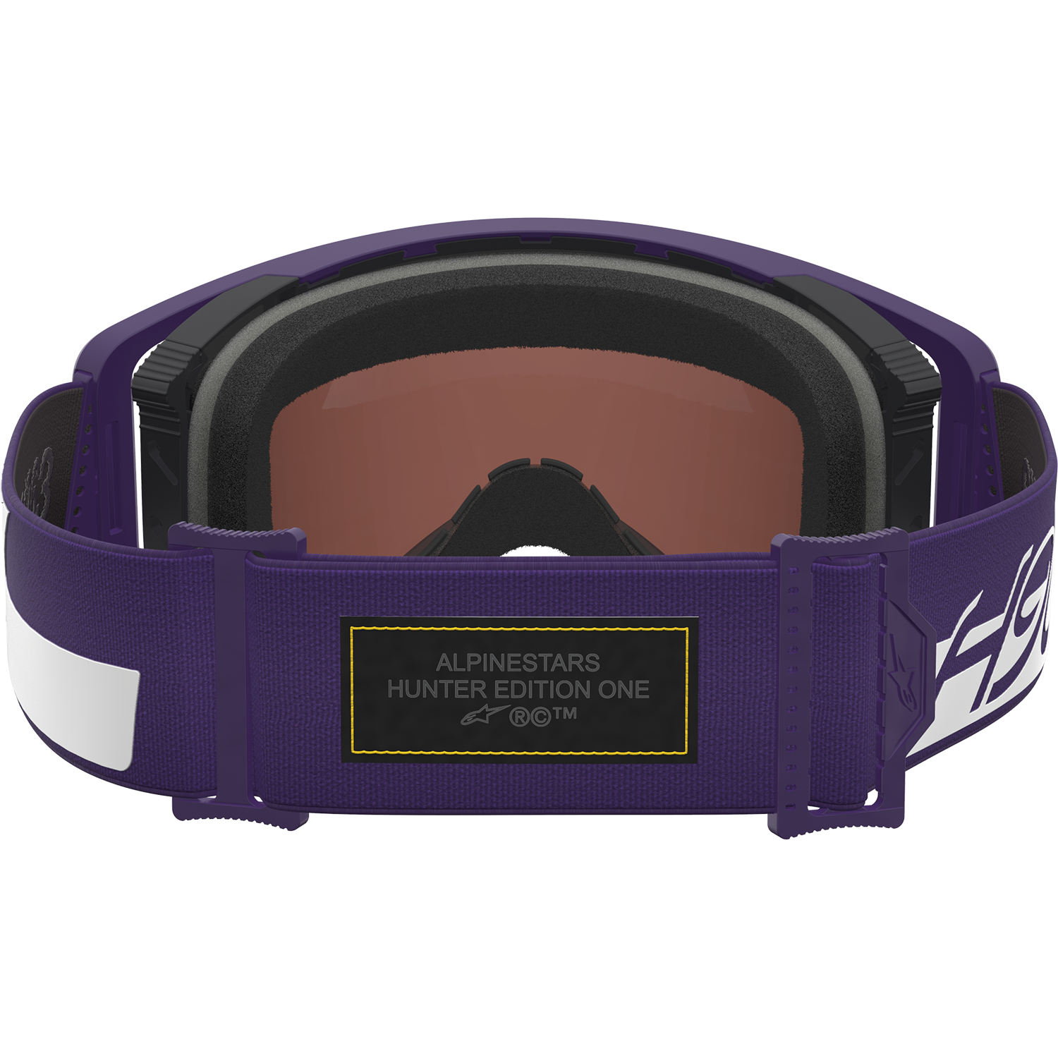 ALPINESTARS GOGGLES Supertech Goggle - Hunta 96 XXV - Purple/White - Silver Mirror Lens 5101226-3168