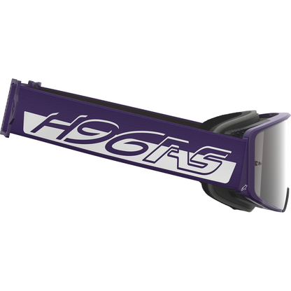 ALPINESTARS GOGGLES Supertech Goggle - Hunta 96 XXV - Purple/White - Silver Mirror Lens 5101226-3168