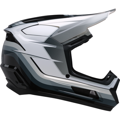 Z1R Youth Dirt Maxx Helmet - Vortex - Black/White/Gray - Small 0111-1725