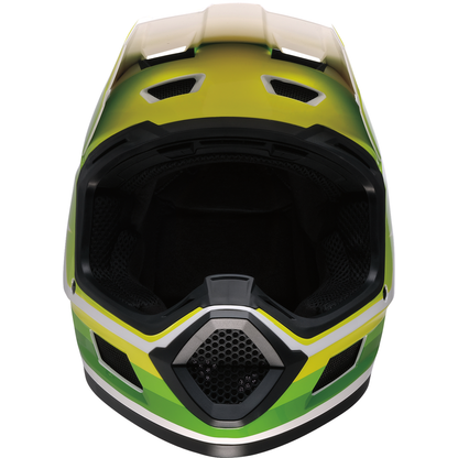 Z1R Youth Dirt Maxx Helmet - Vortex - White/Green - Medium 0111-1739