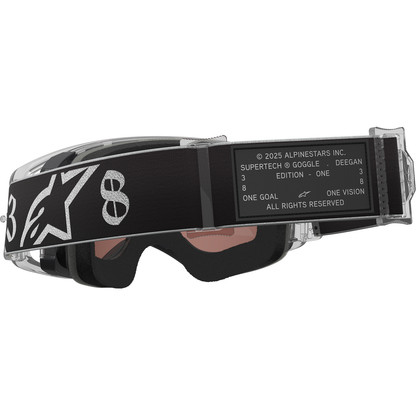 ALPINESTARS GOGGLES Supertech Goggle - Deegan 38 XXV - Silver Mirror Lens 5100926-1884