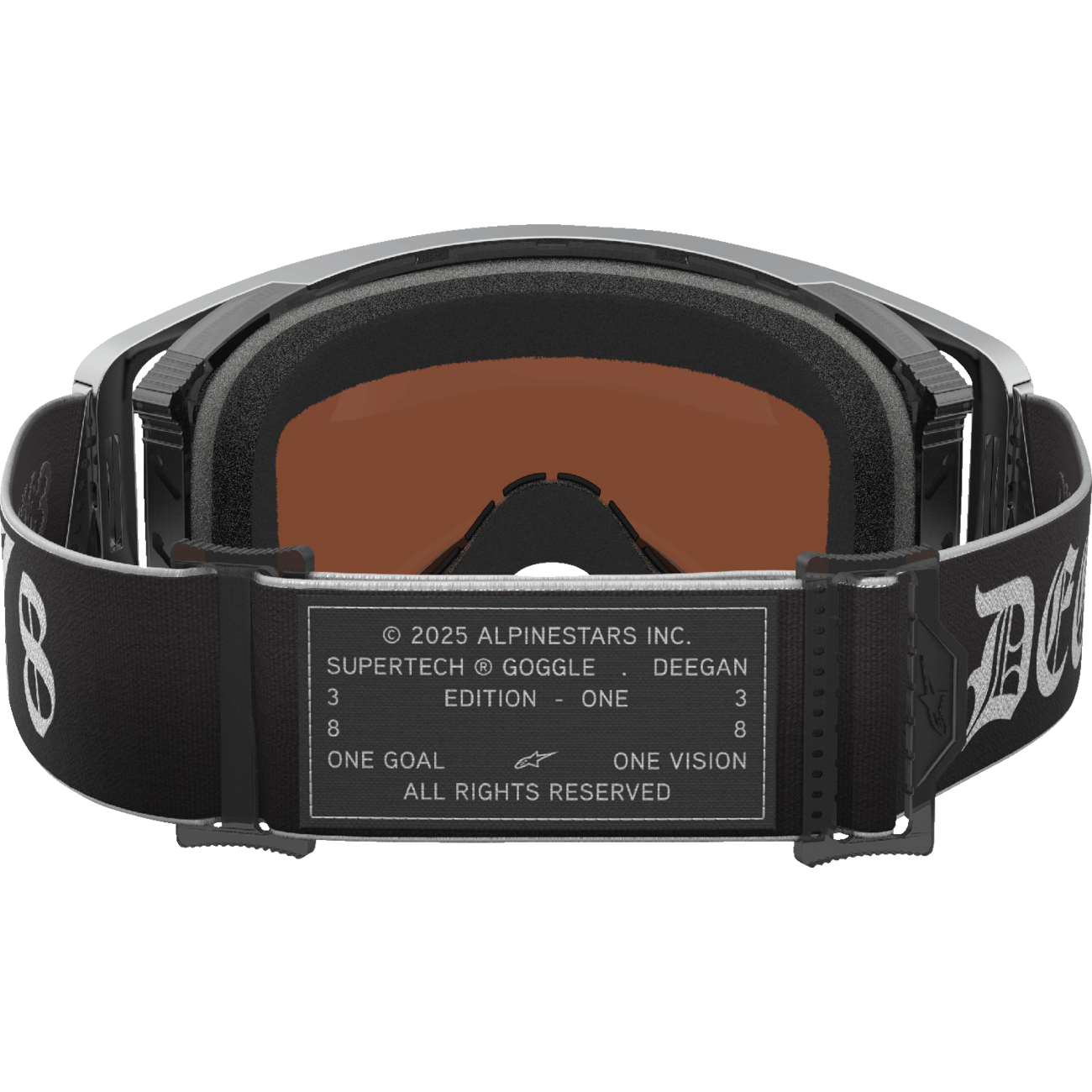 ALPINESTARS GOGGLES Supertech Goggle - Deegan 38 XXV - Silver Mirror Lens 5100926-1884