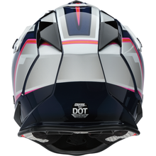 MOOSE OFFROAD MR3 Helmet - F.A.F. - White/Navy/Pink - Medium 0110-8949
