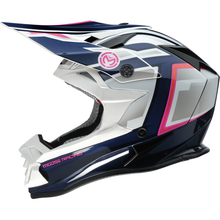 MOOSE OFFROAD MR3 Helmet - F.A.F. - White/Navy/Pink - 2XL 0110-8952