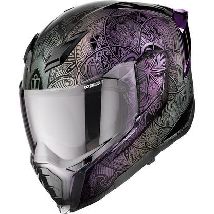 ICON Ultraflite™ Helmet - Opal Mandala - MIPS® - Purple - Medium 0101-18618