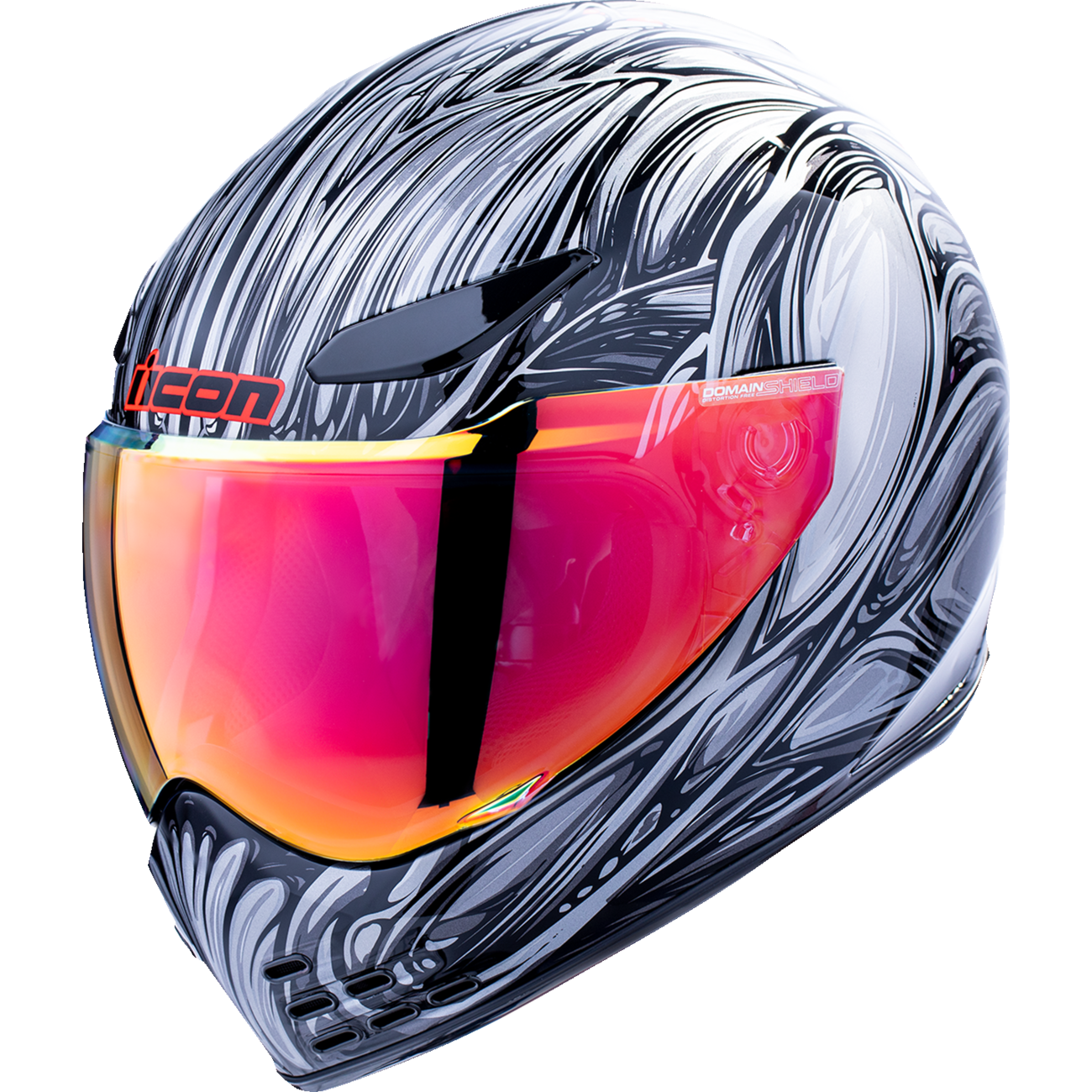 ICON Domain* Helmet - Nouveau - Silver - XS 0101-18523