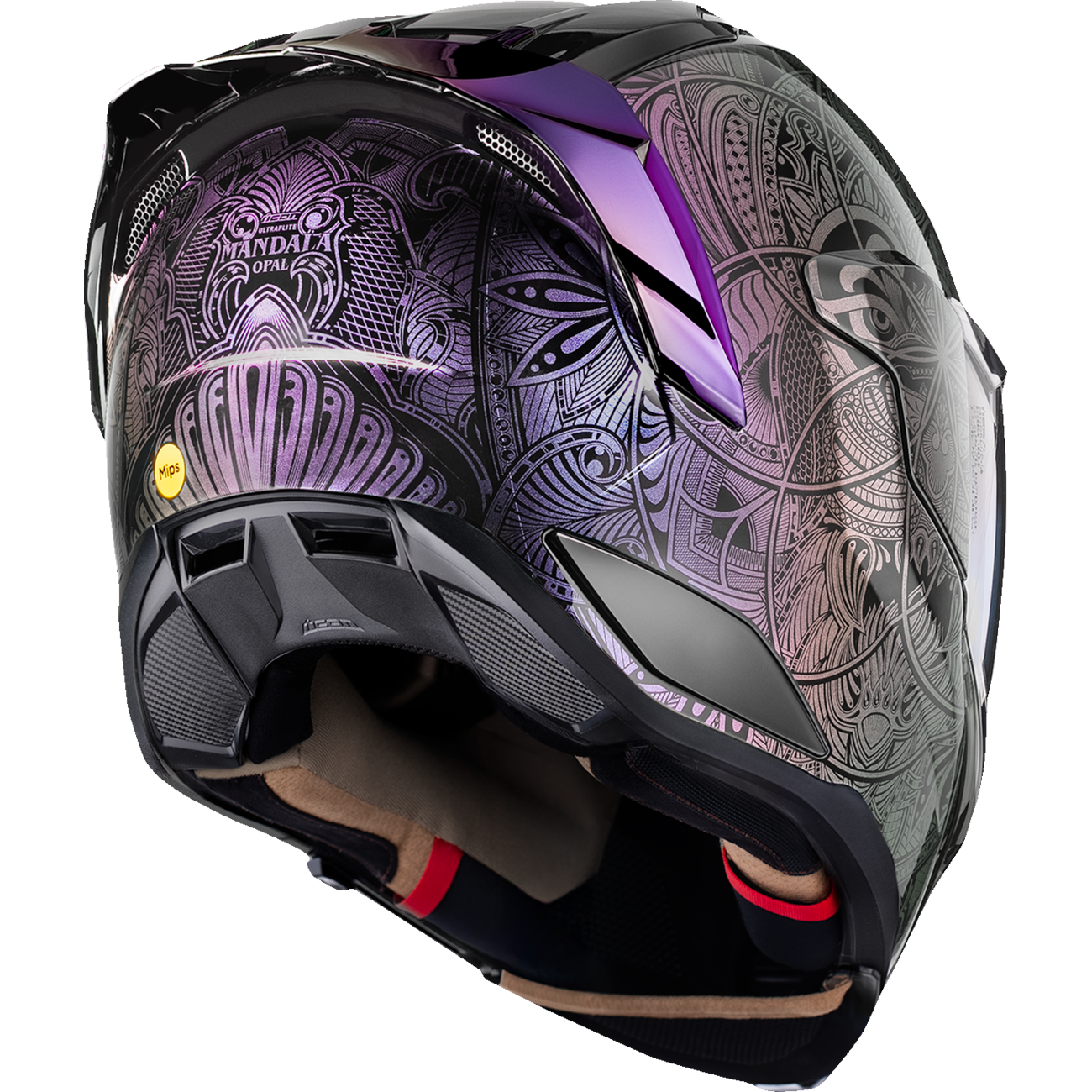 ICON Ultraflite™ Helmet - Opal Mandala - MIPS® - Purple - 2XL 0101-18622