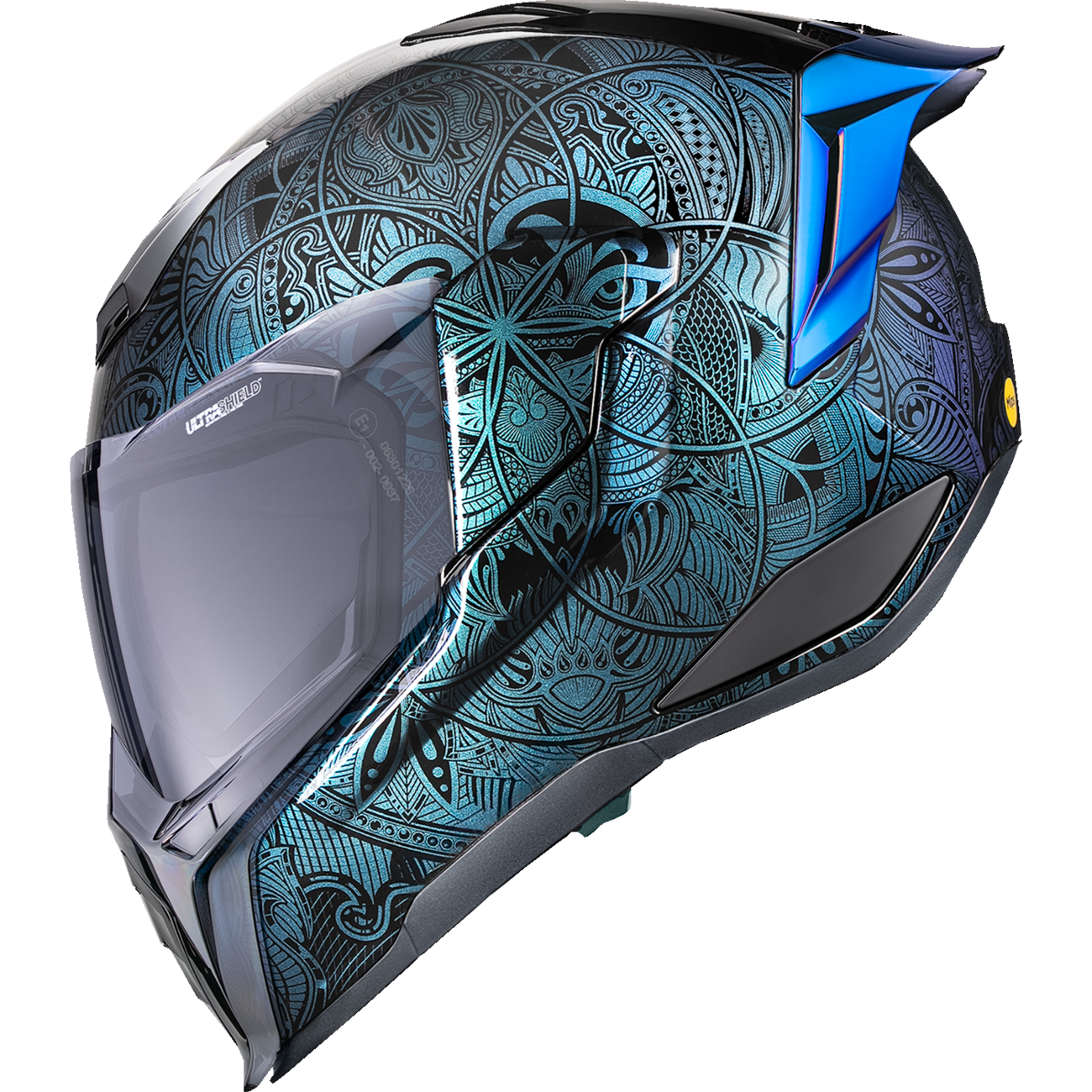 ICON Ultraflite™ Helmet - Opal Mandala - MIPS® - Blue - XS 0101-18694