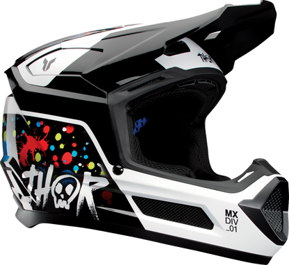 THOR Youth Fleet Helmet - Splat - Black - Small 0111-1765