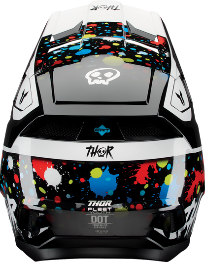 THOR Youth Fleet Helmet - Splat - Black - Small 0111-1765