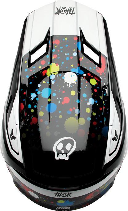 THOR Youth Fleet Helmet - Splat - Black - Small 0111-1765