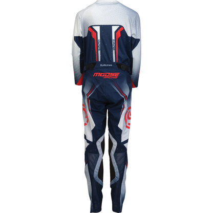 MOOSE OFFROAD Youth Qualifier? Pro Pants - Red/White/Blue - US 28 2903-2656