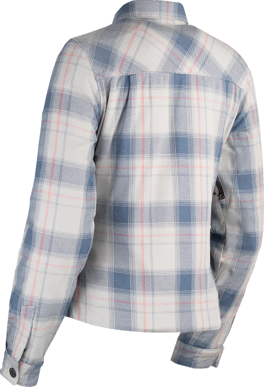 ICON Women's Fallblock Flannel™ Jacket - Gray - Large 2822-1907