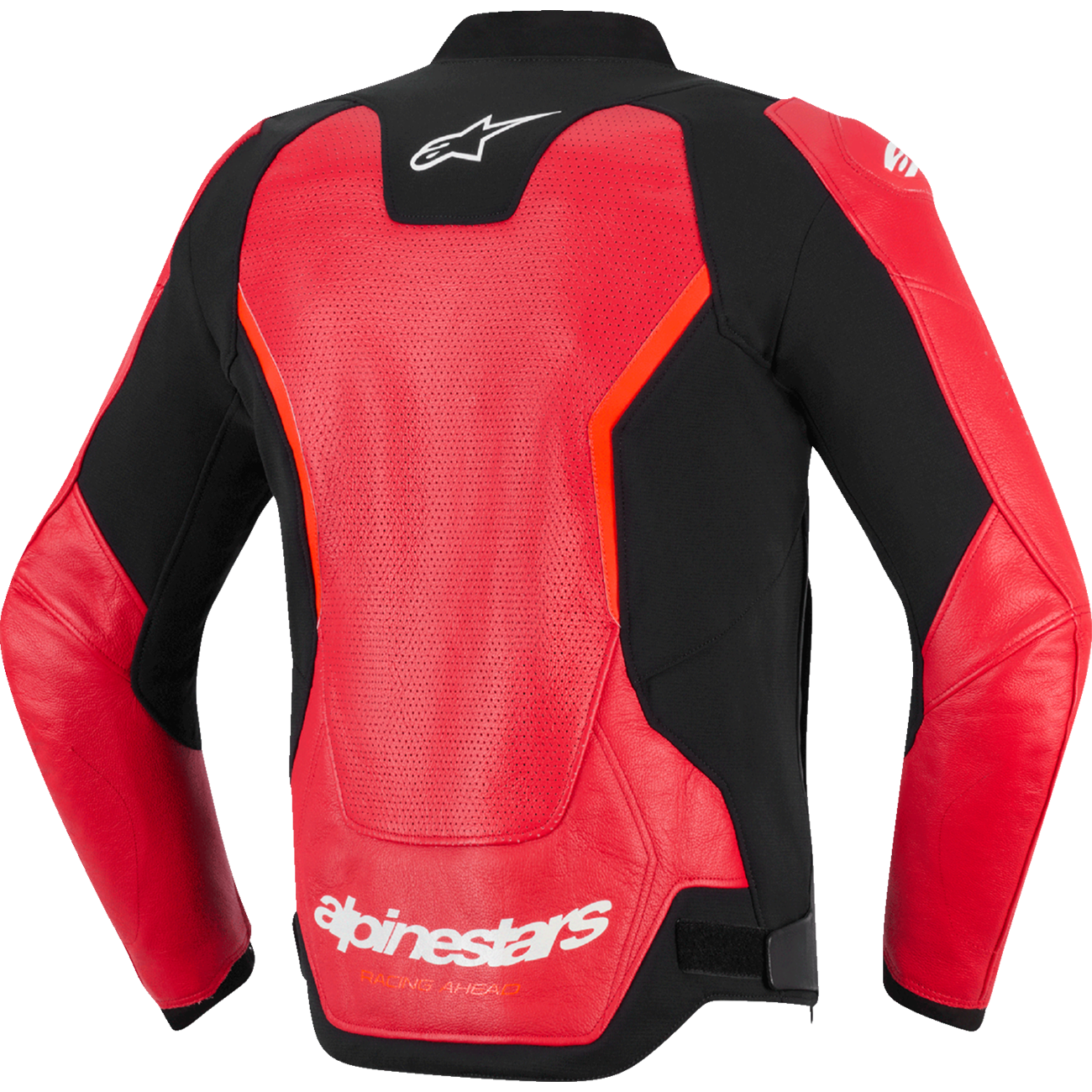 ALPINESTARS GP Force v2 Airflow Leather Jacket - Red/Red Fluo - US 40 / EU 50 3100326-3155-50
