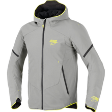 ALPINESTARS Aeroshell Waterproof Jacket - Mid Gray/Yellow Fluo - Large 3200226-9116-L