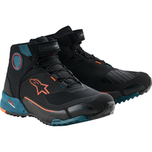 ALPINESTARS CR-X Drystar? Shoes - Black/Petrol/Orange - US 11 / EU 44 2611820-1649-11