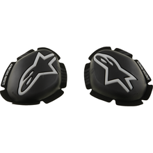 ALPINESTARS GP Plus Knee Sliders - Black/White 6400226-12