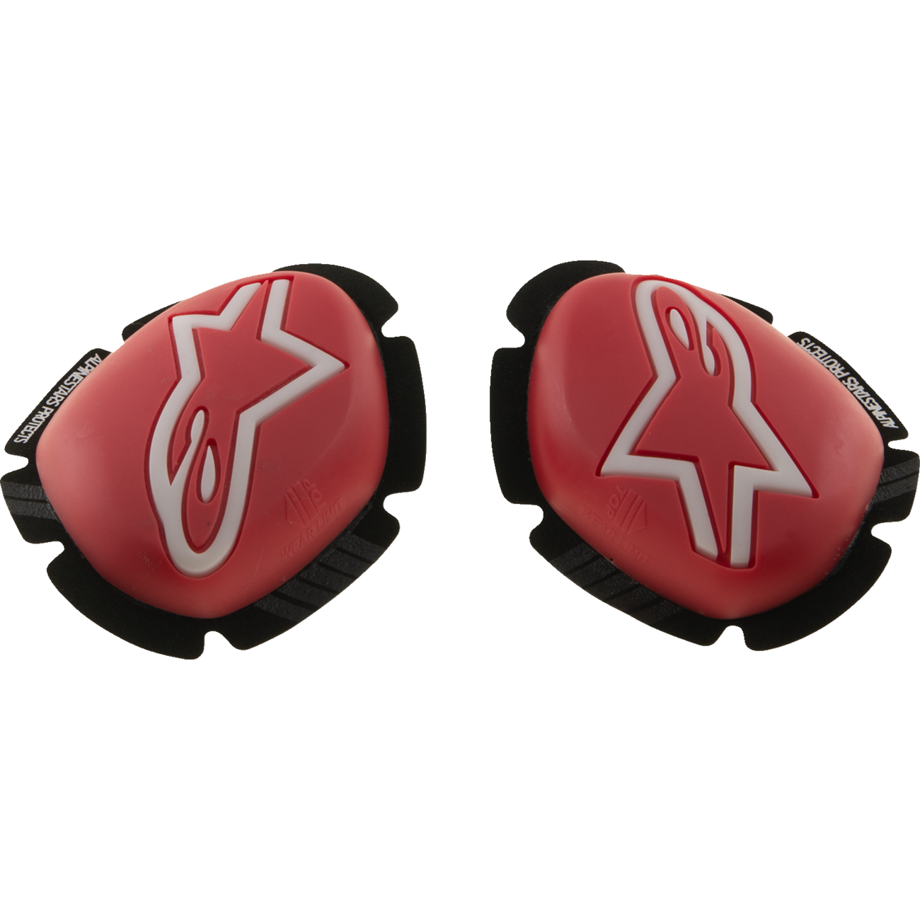 ALPINESTARS GP Plus Knee Sliders - Red/White 6400226-32