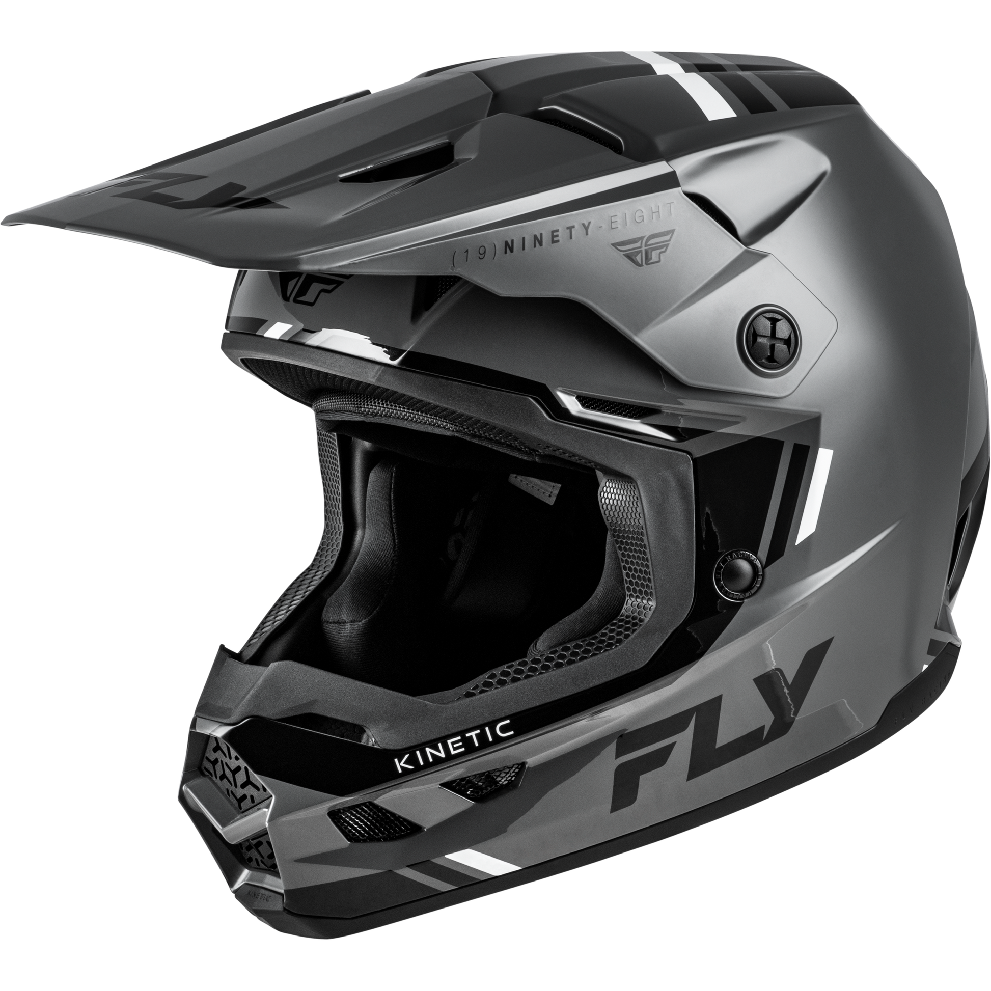 Kinetic Verdict Helmet Grey/Black/White Xs