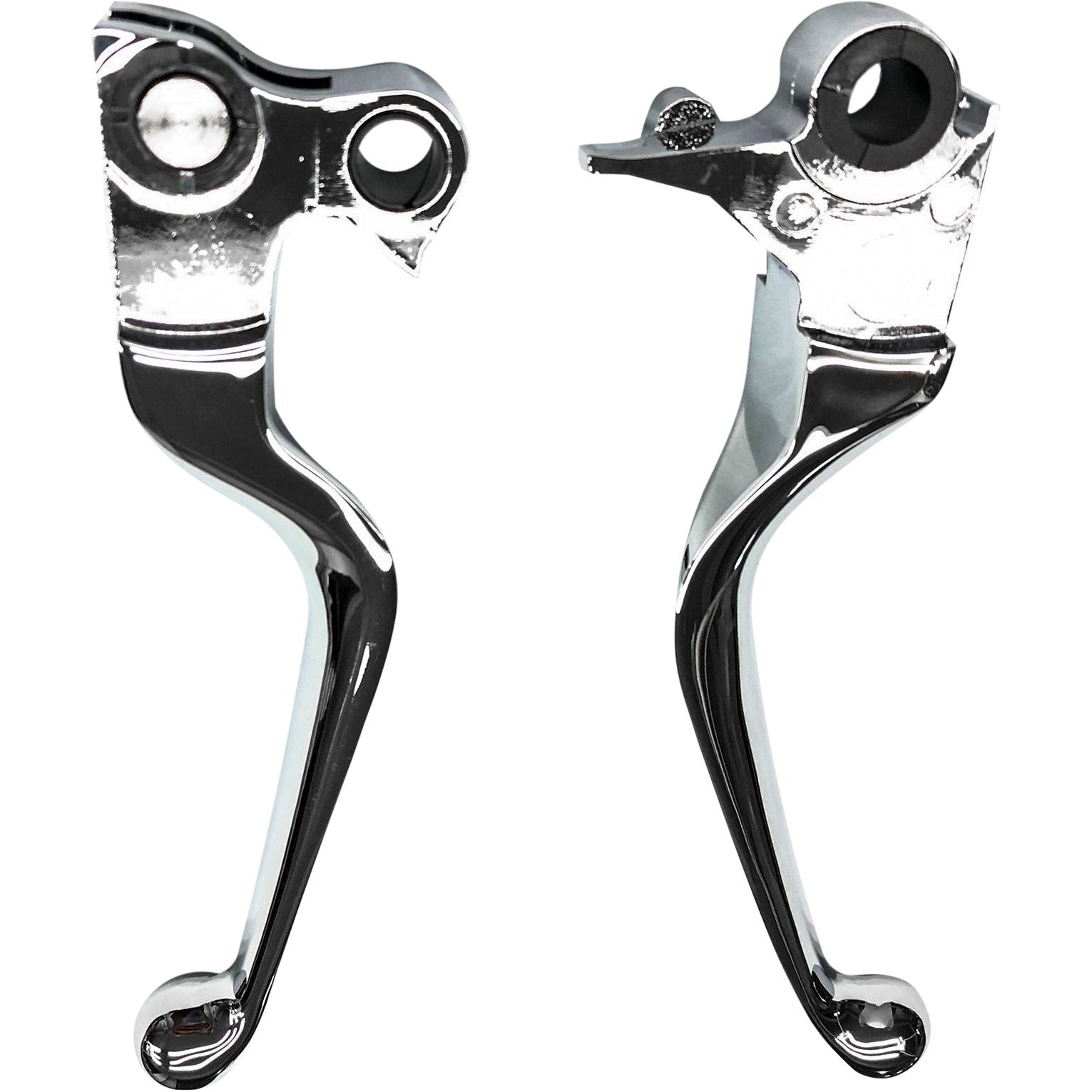 Smooth Lever Set Chrome Bt 07 Up Except Flt 08 Up