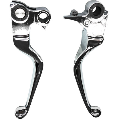 Smooth Lever Set Chrome Bt 07 Up Except Flt 08 Up