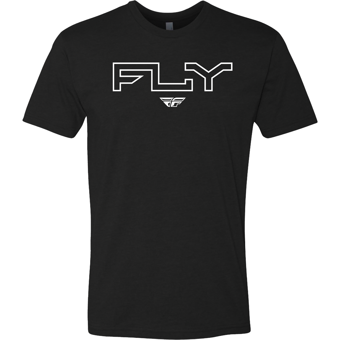 Youth Fly Edge Tee Black Ys