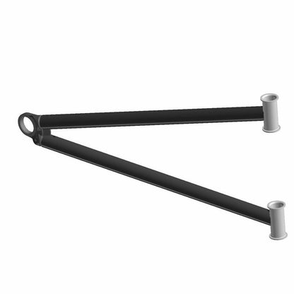 Polaris Ranger Control Arm, Front, Lower, Medium Gloss Medium Gloss Black, Genuine OEM Part 1017080-067, Qty 1