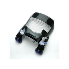 Stadium Vented Number Plate Black