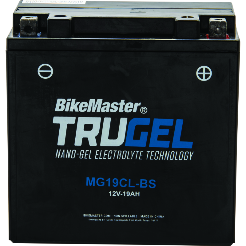 BikeMaster TruGel Battery - MG19CL-BS
