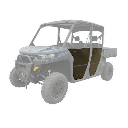 Alloy Lower Rear Half Door Pair Can