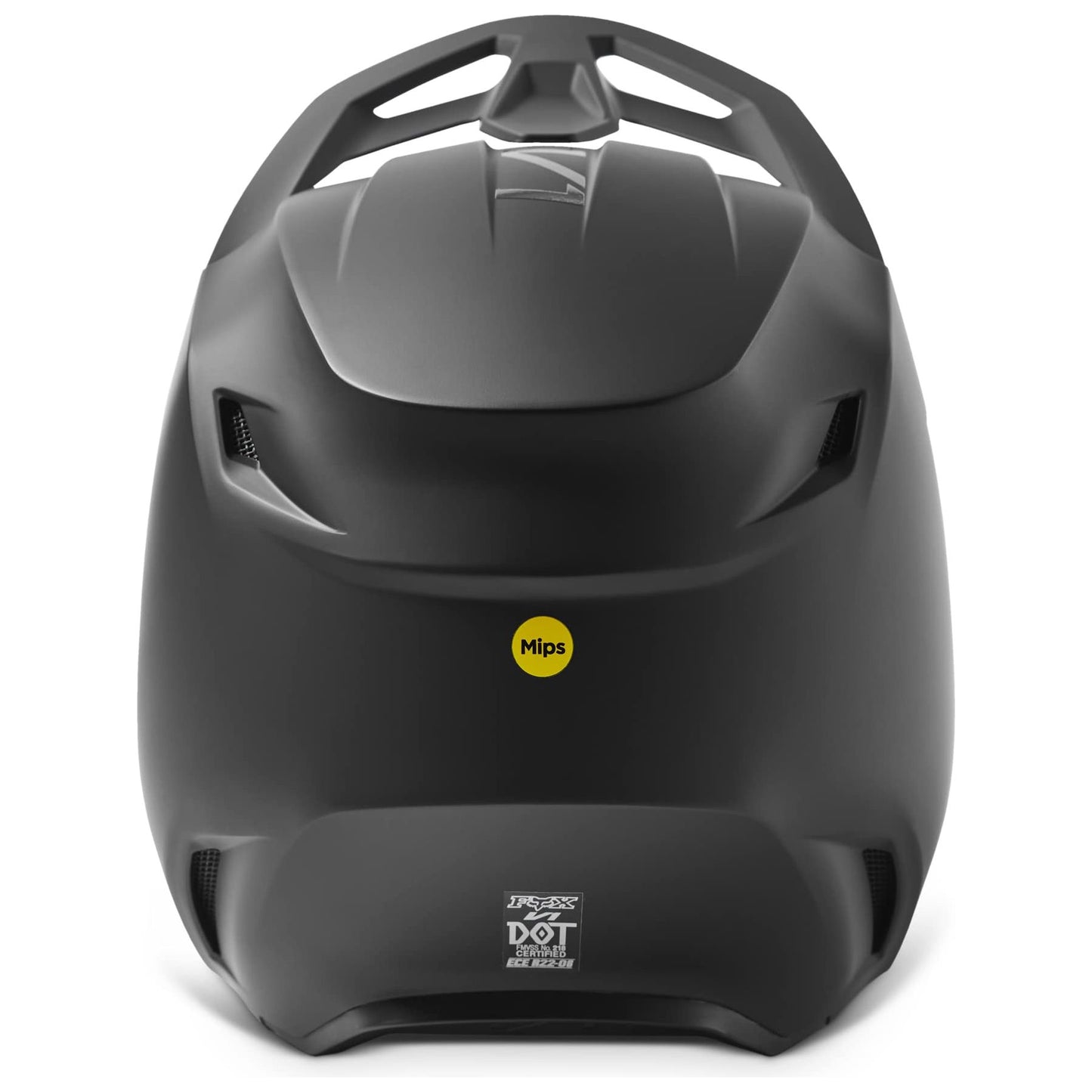 Fox Racing V1 Motocross Helmet, Matte Black, X-Small