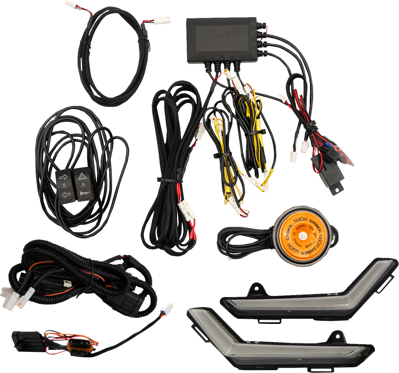 RAVEK Turn Signal Kit - Amber - White Running Light - Can-Am Commander 65-5000