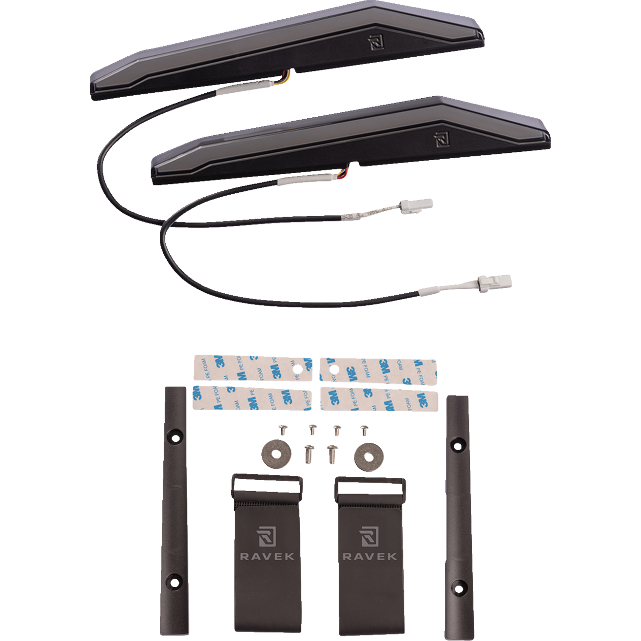 RAVEK Turn Signal/Brake Light - Red - Universal 59-206R