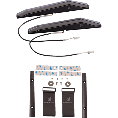 RAVEK Turn Signal/Brake Light - Red - Universal 59-206R