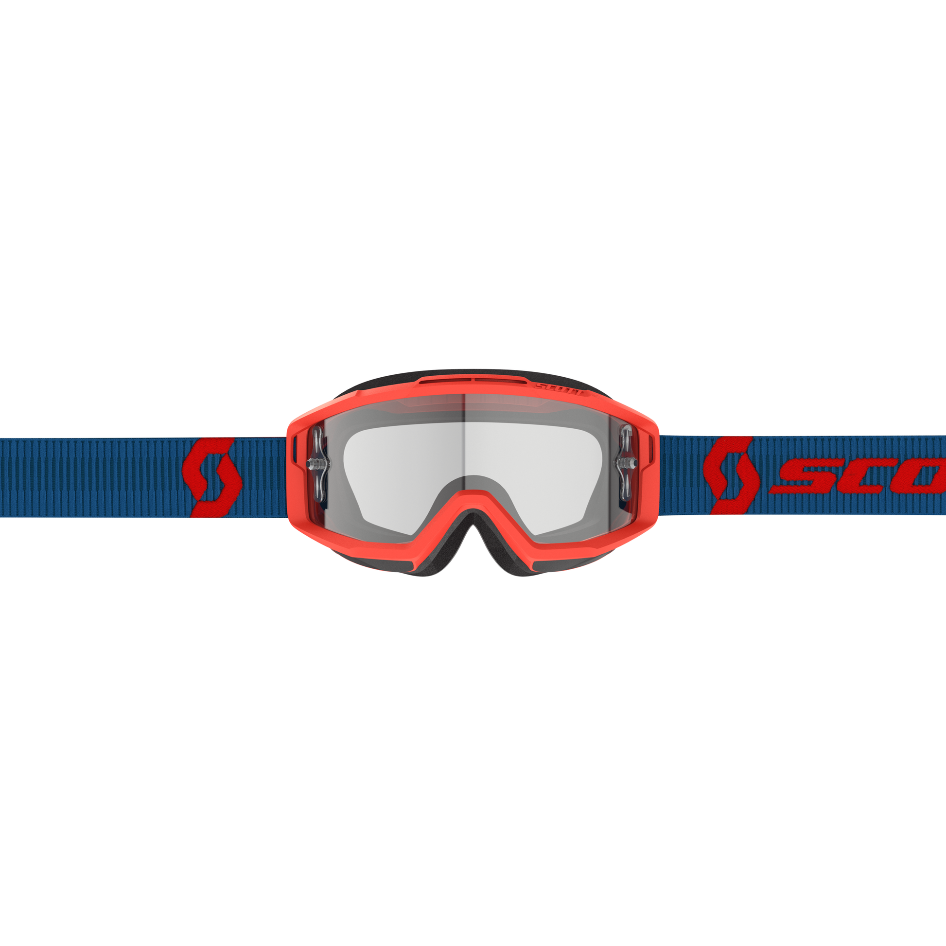 Split Otg Goggle Drk Blue/Neon Rd Clear Works