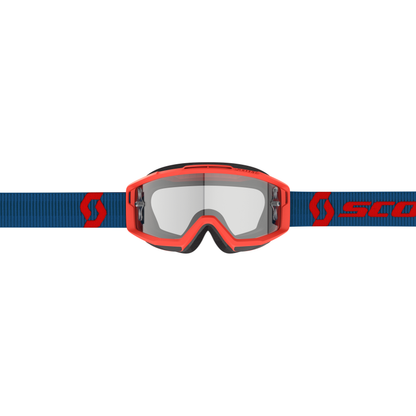 Split Otg Goggle Drk Blue/Neon Rd Clear Works