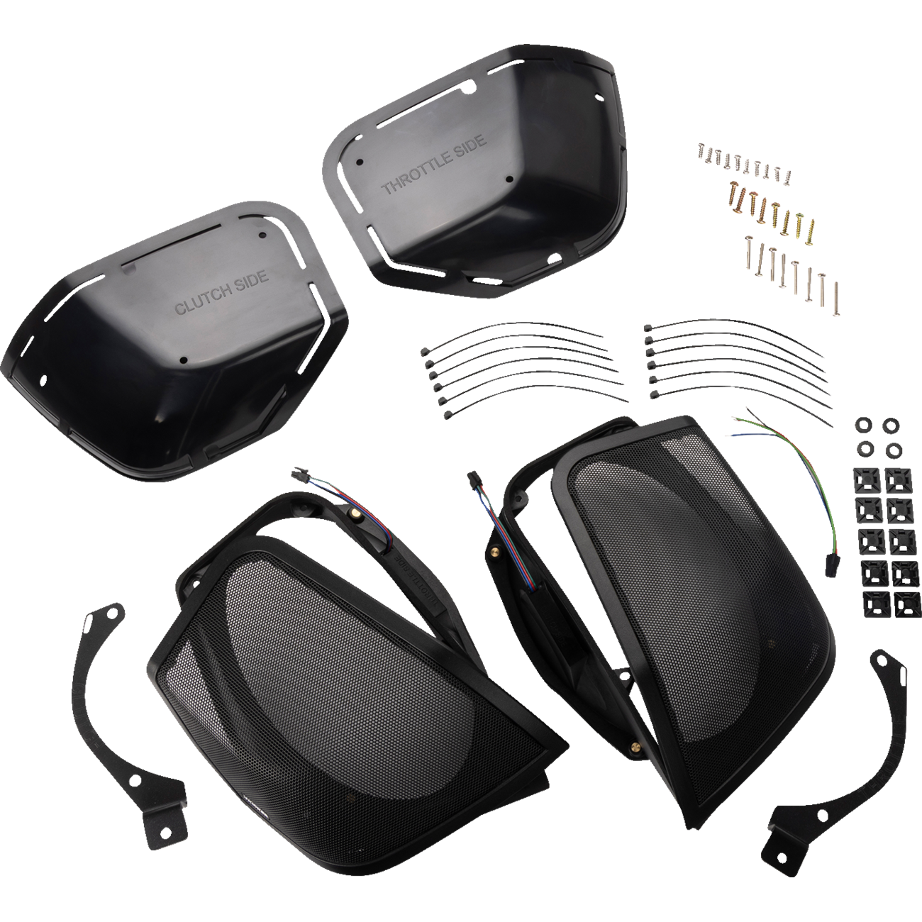 KICKER Cut-In Lid Kit without Speakers 52HDBX14
