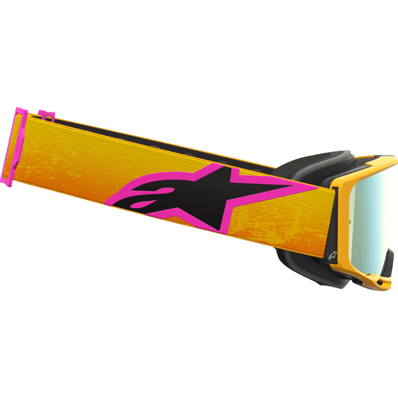 ALPINESTARS GOGGLES Vision 8 Goggle - Corp - Orange/Yellow/Pink - Gold Mirror Lens 5101625-4005