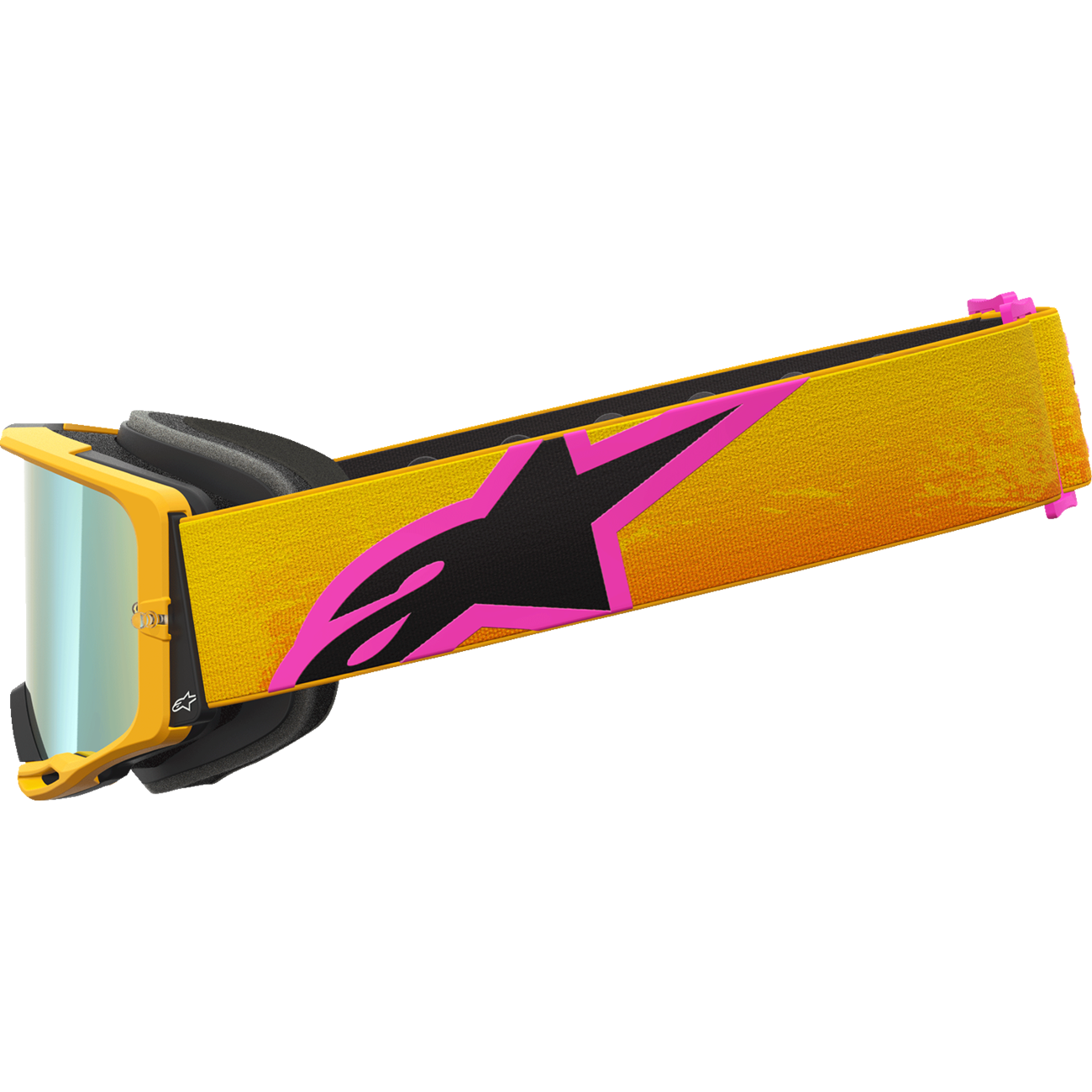 ALPINESTARS GOGGLES Vision 8 Goggle - Corp - Orange/Yellow/Pink - Gold Mirror Lens 5101625-4005